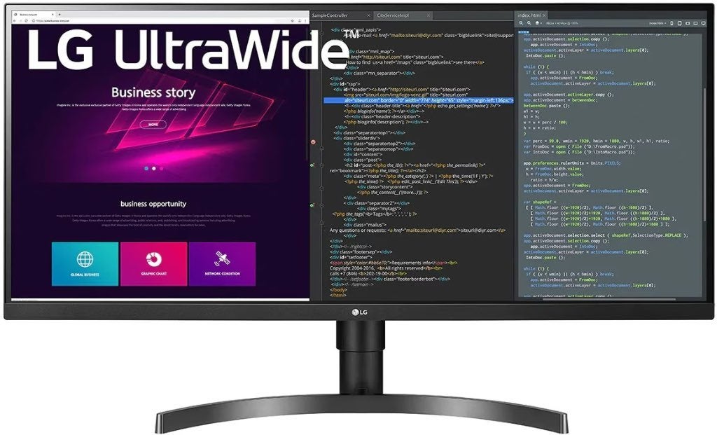 LG 34WN750-B - 34 inch, Computers en Software, Monitoren, Ophalen, In hoogte verstelbaar, 61 t/m 100 Hz, Quad HD (2K)