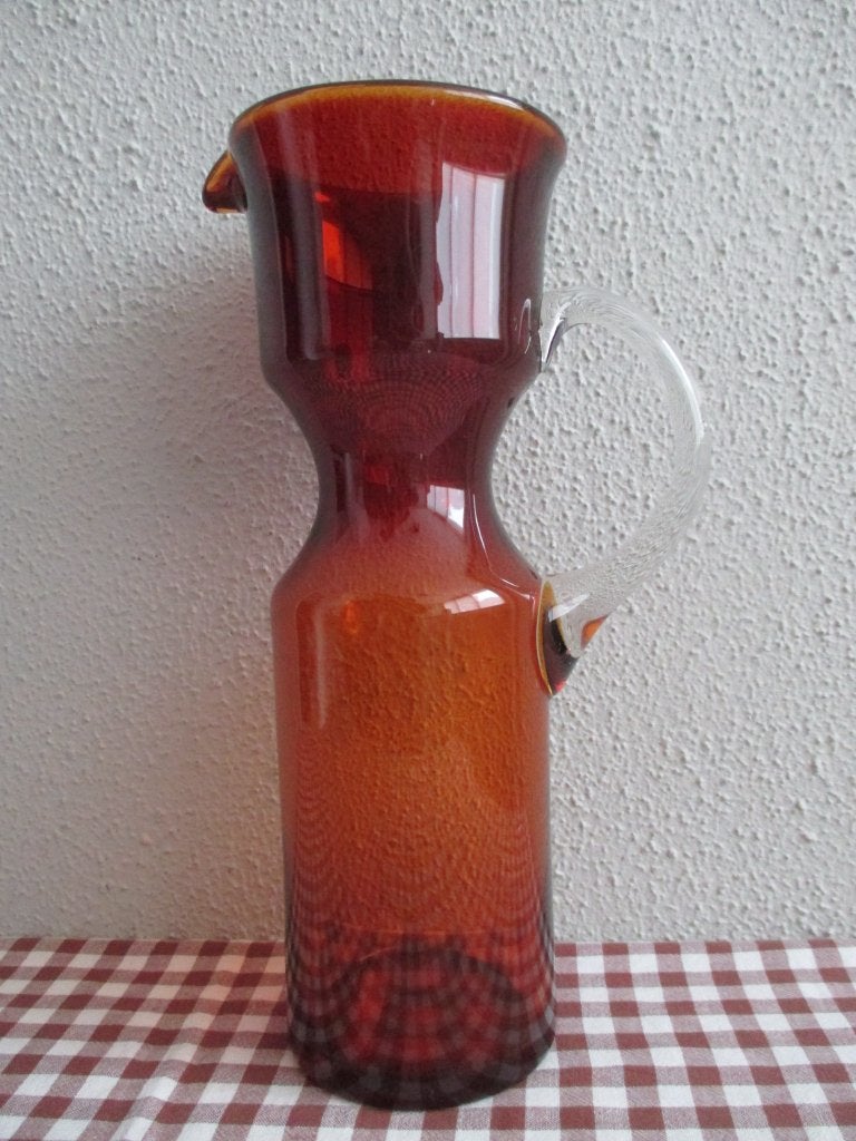 Prachtige Aparte Vintage Kan Retro Karaf, Verzamelen, Ophalen of Verzenden, Huis en Inrichting