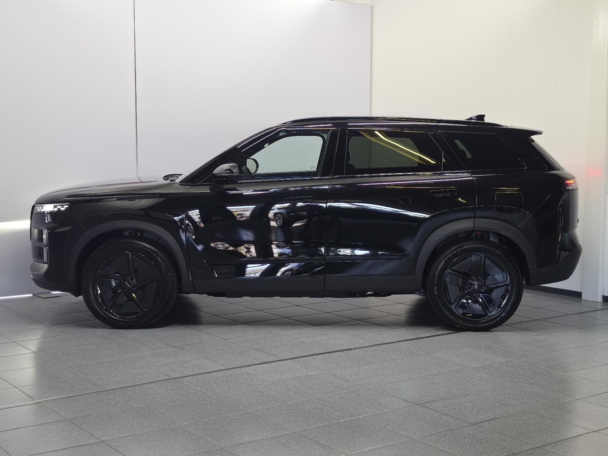 Jaecoo 7 1.5 TGDI SHS-P Black Edition Instapverlichting, Sto, Auto's, 12 maanden, Euro 6, 347 pk, Zwart