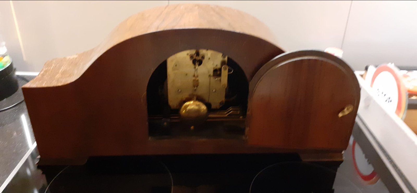 Antieke Pendule Klok, Antiek en Kunst, Ophalen