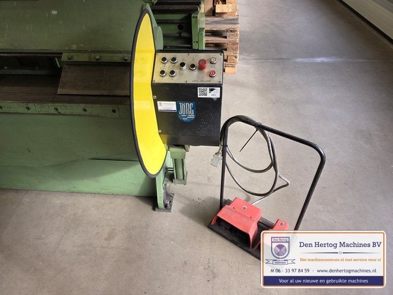 Elektrisch hydraulische vingerzetbank 2550x3,2mm plooibank, Doe-het-zelf en Verbouw, Gereedschap | Overige machines, Ophalen, Gebruikt