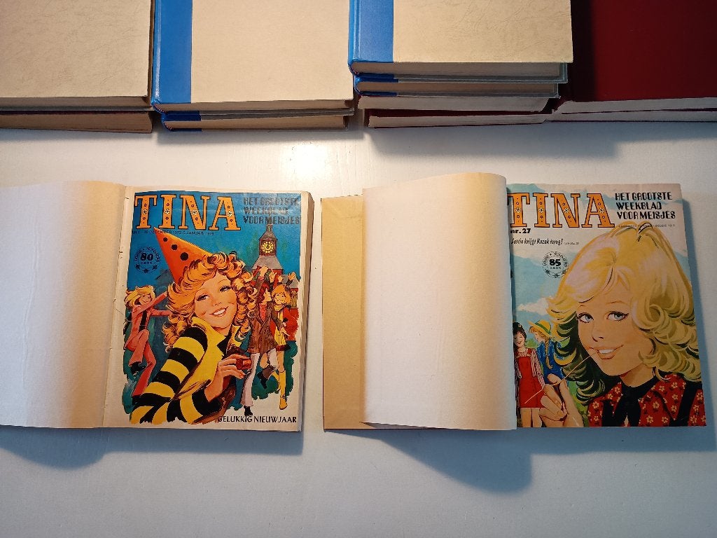 Prachtige Jaargang Tina 1973–ingebonden in NIEUWSTAAT!, Ophalen of Verzenden, Zo goed als nieuw, Damesbladen