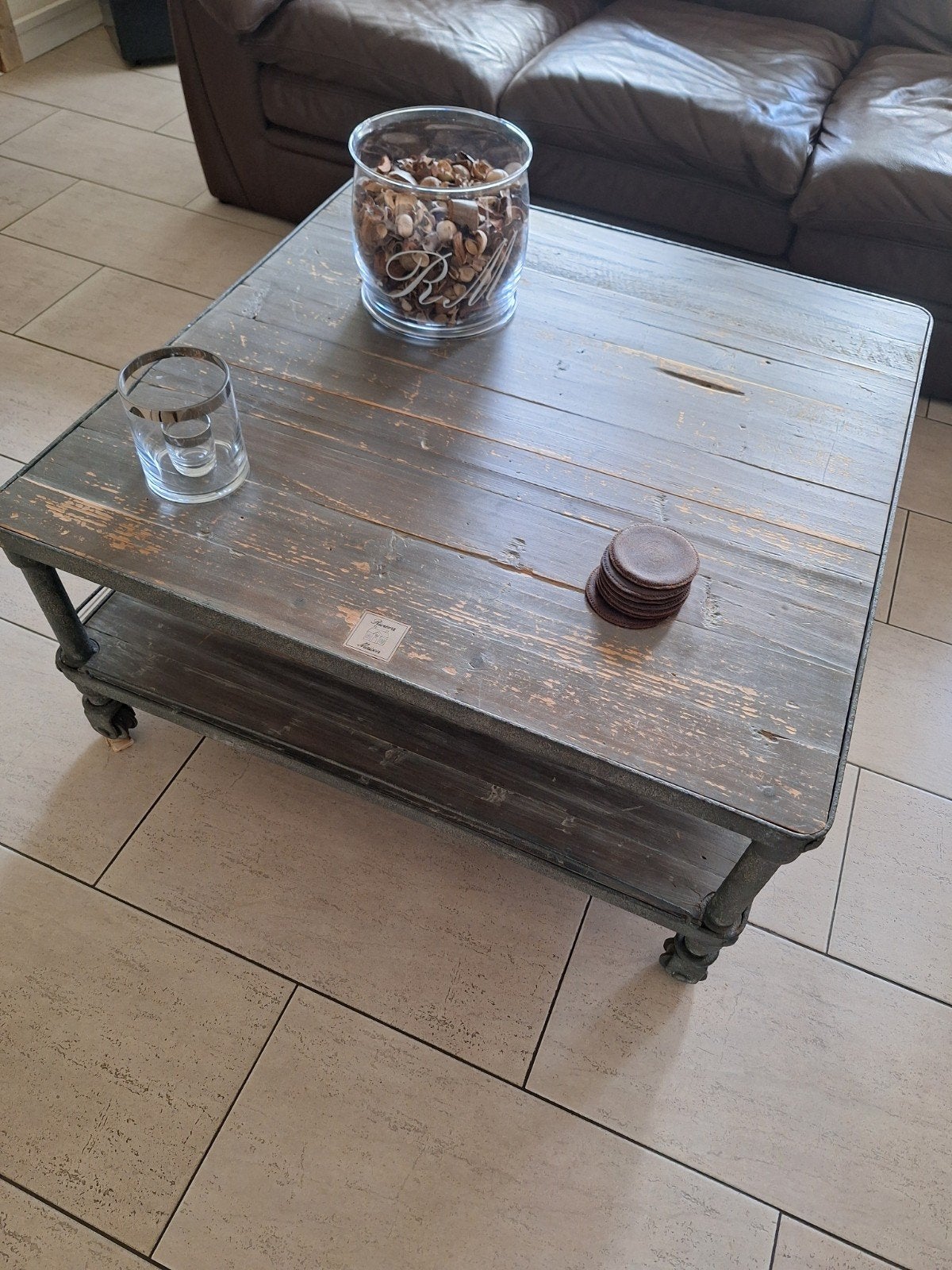 riviera maison salon tafel, Ophalen, Vierkant, 50 tot 100 cm, 50 tot 100 cm
