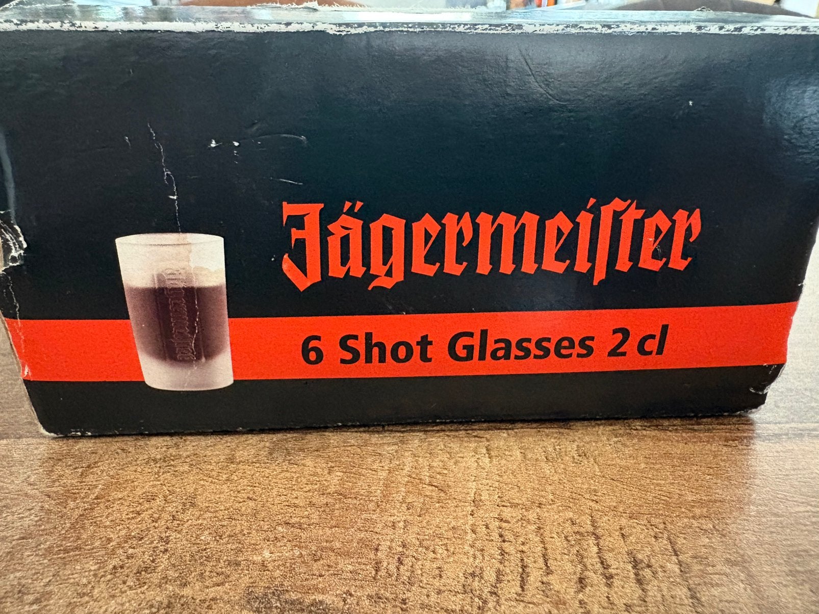 Jagermeister shot 2cl, Verzamelen, Glas en Borrelglaasjes, Ophalen of Verzenden, Zo goed als nieuw, Overige typen