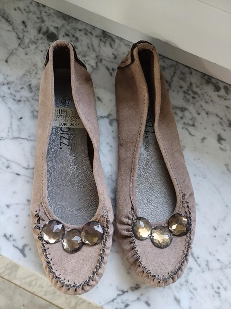 CHOIZZ schoenen maat 37 nieuwstaat, Beige, Choizz, Zo goed als nieuw, Ballerina's