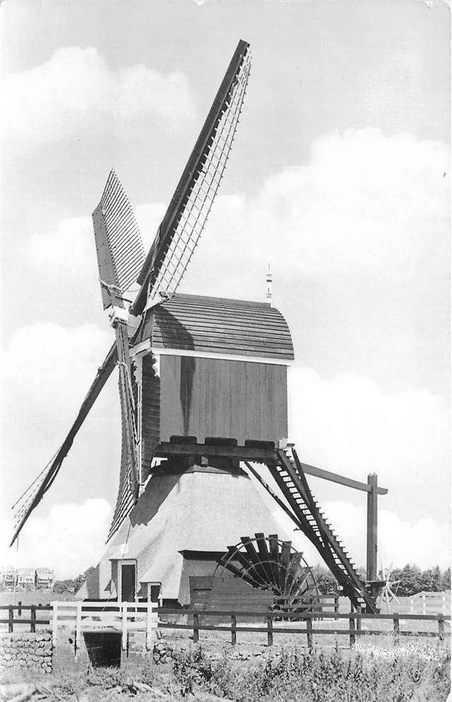 304-022-013 Streefkerk Kleine Tiendwegmolen, Verzenden, Voor 1920, Zuid-Holland