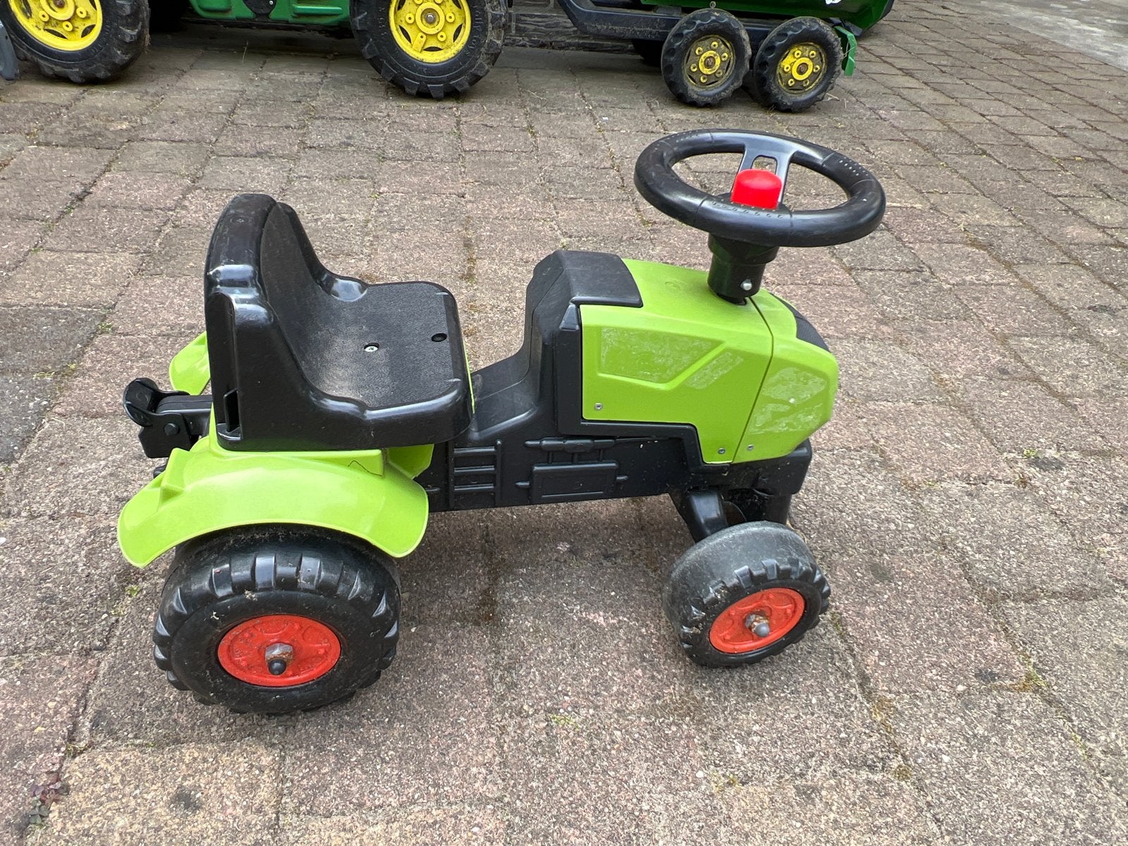 Groene loopauto tractor voor kinderen, Ophalen, Gebruikt, Loopvoertuig