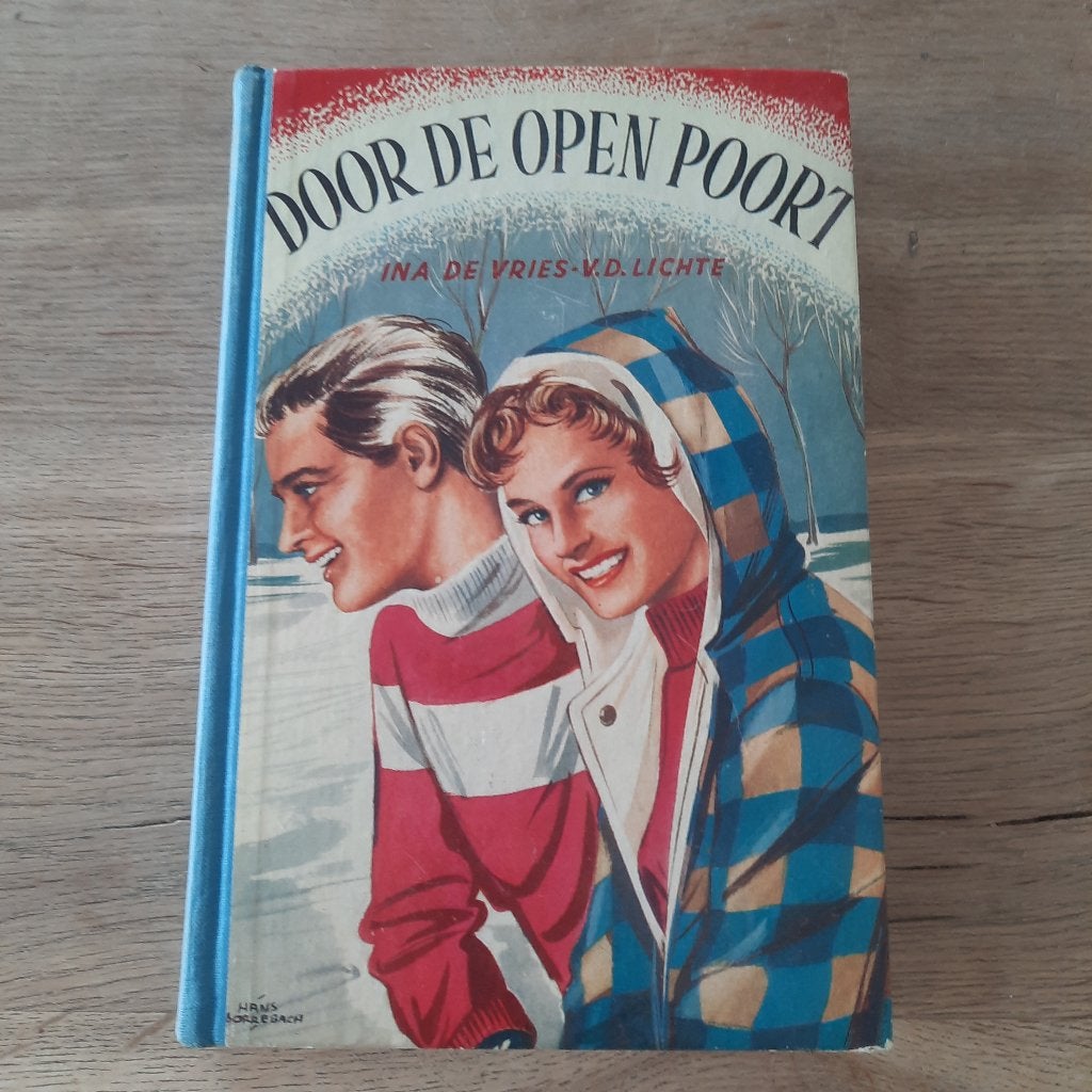 Door de open poort ina de vries v.d.lichte, Ophalen of Verzenden, Gelezen