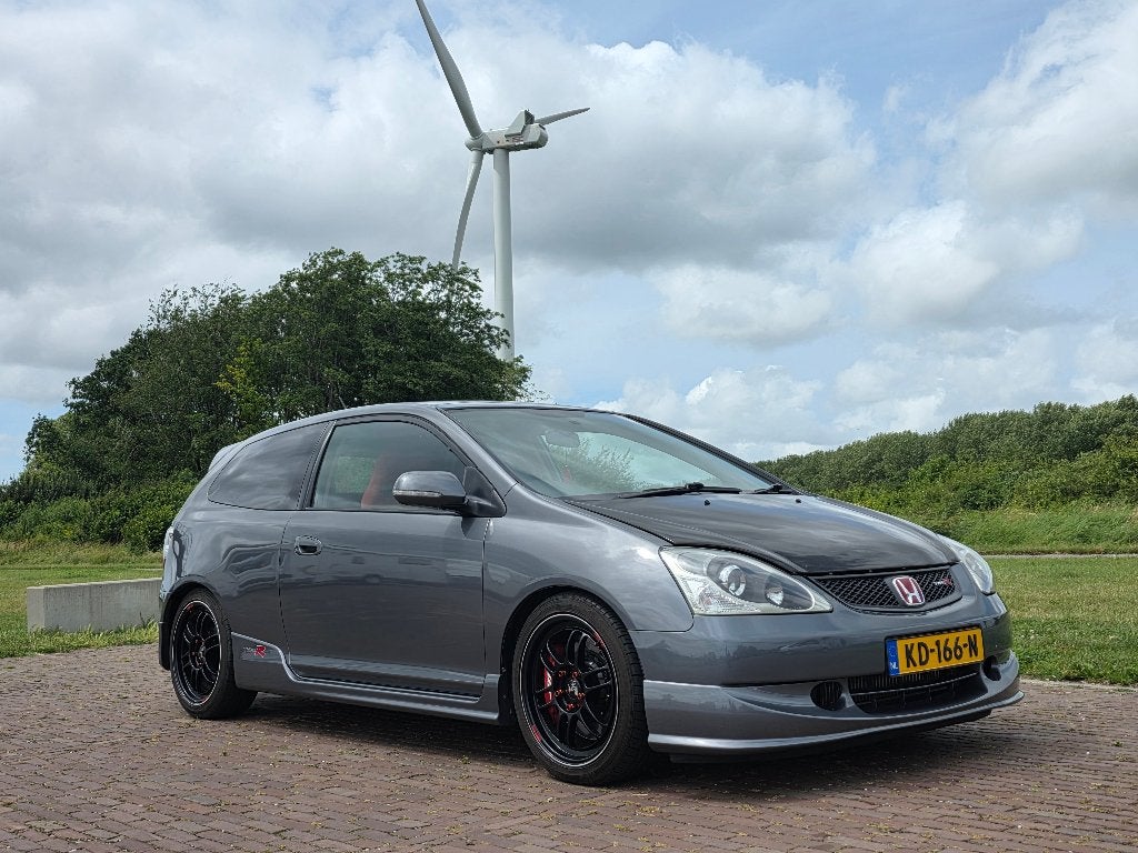 Honda Civic 2.0 I Type-r 2004 Grijs (rhd), Auto's, Honda, Voorwielaandrijving, 1998 cc, Stof, 4 cilinders