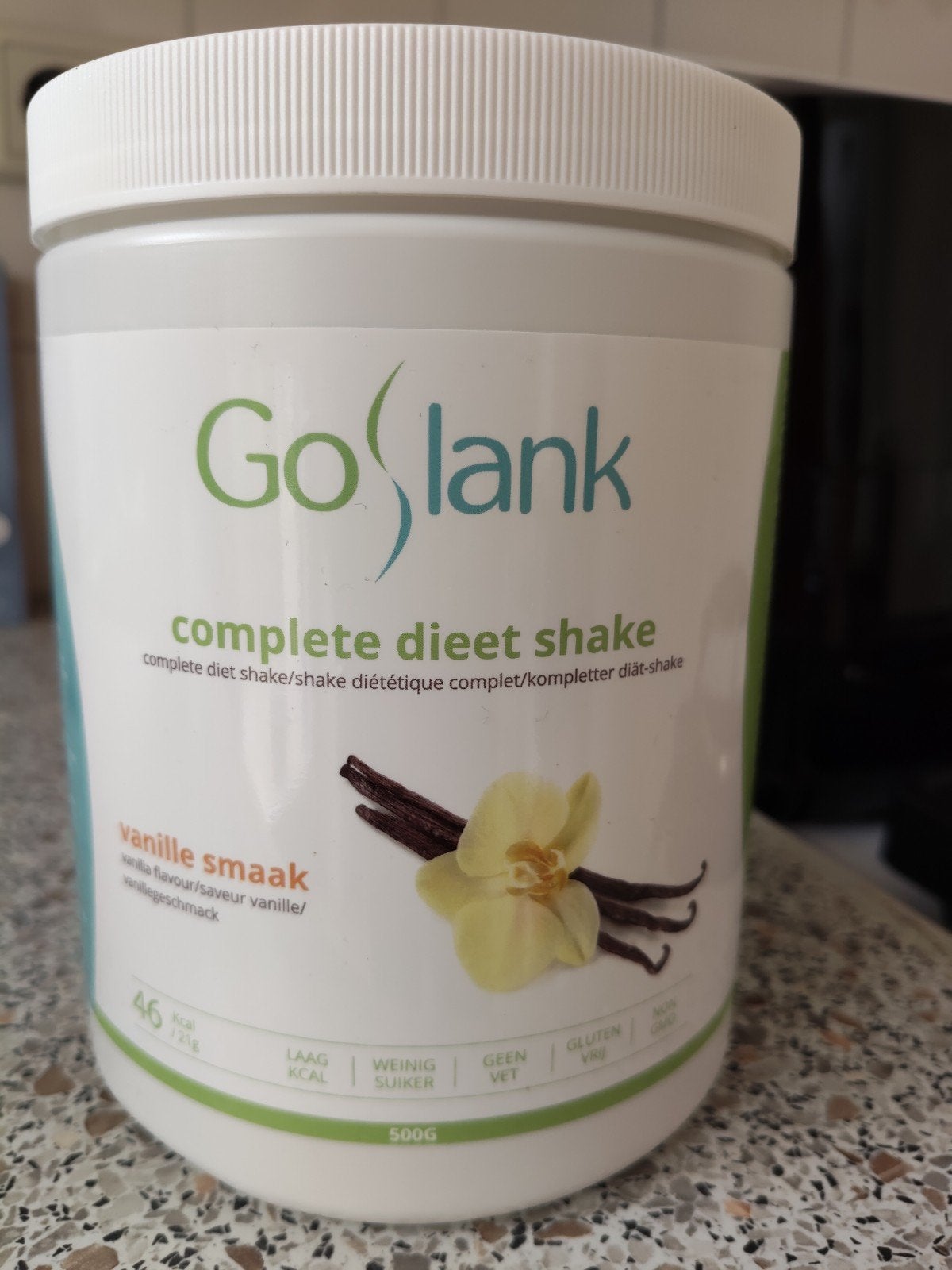 GoSlank Complete Dieet Shake Vanille (bijna vol), Ophalen of Verzenden, Zo goed als nieuw, Poeder of Drank