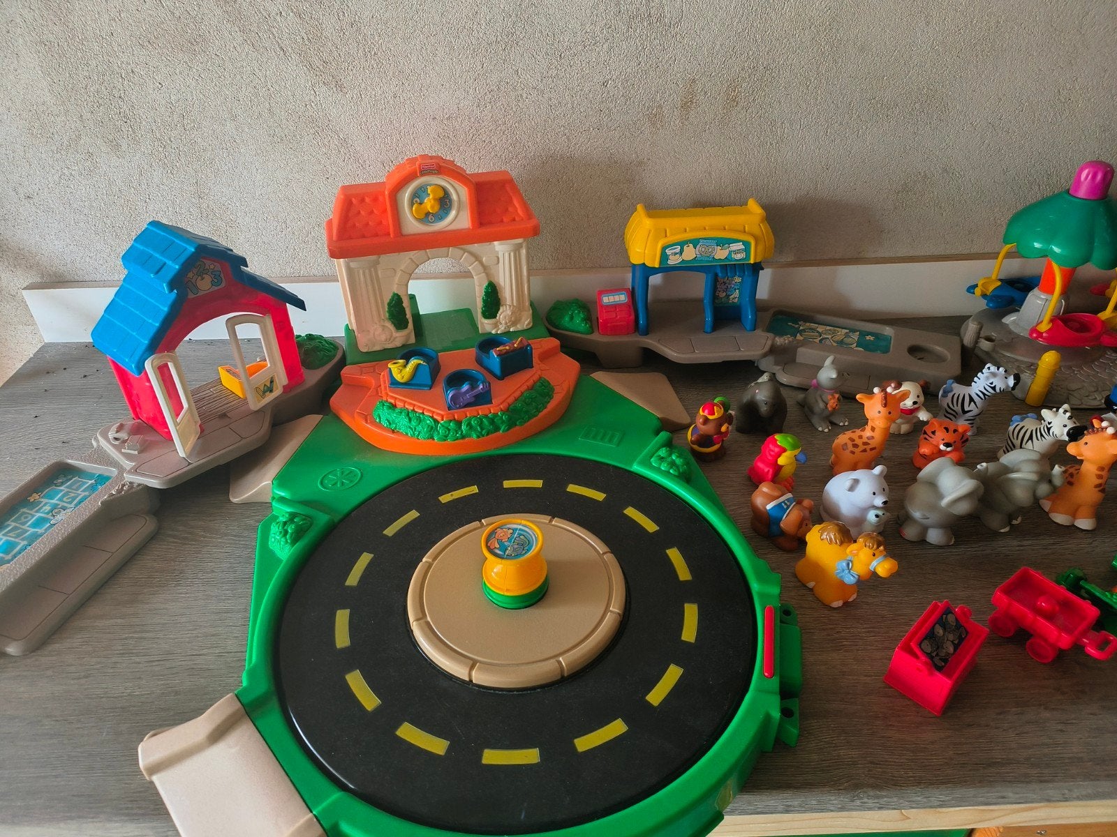 Grote set Fisher-Price Little People speelgoed, Ophalen of Verzenden, Gebruikt, Jongen of Meisje