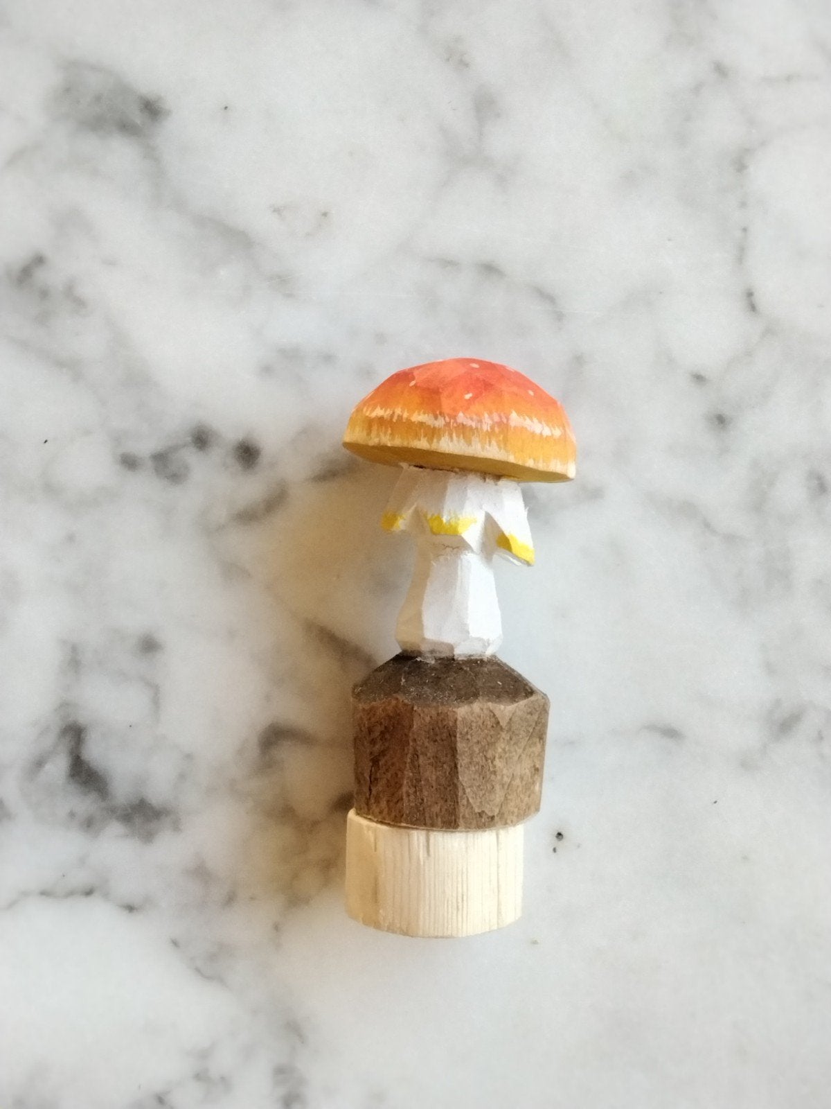 jaarring steker paddenstoel vliegenzwam herfst seizoenstafel, Verzenden, Nieuw