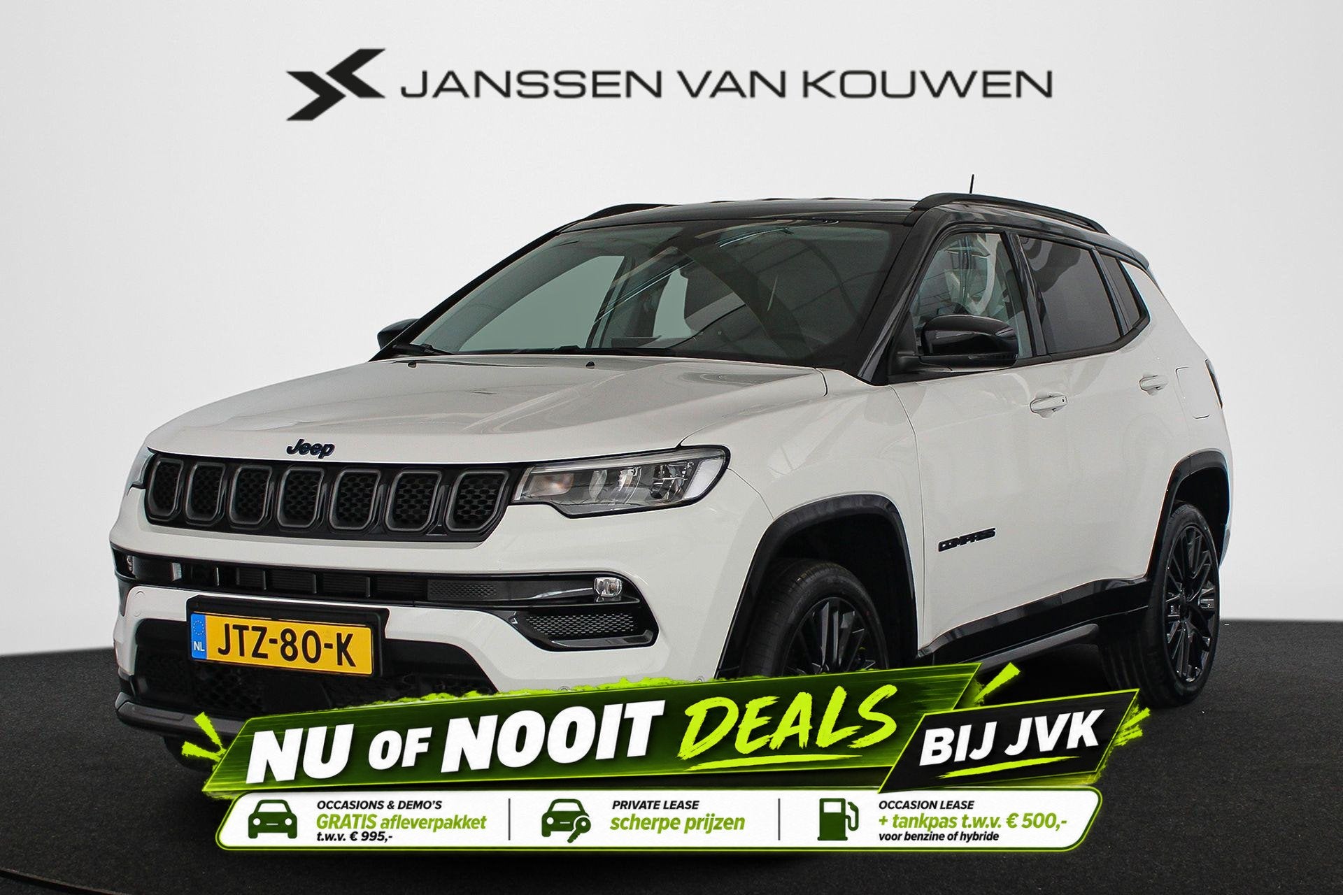 Jeep Compass 4xe 240 Plug-in Hybrid Electric S Leder Stuur-S