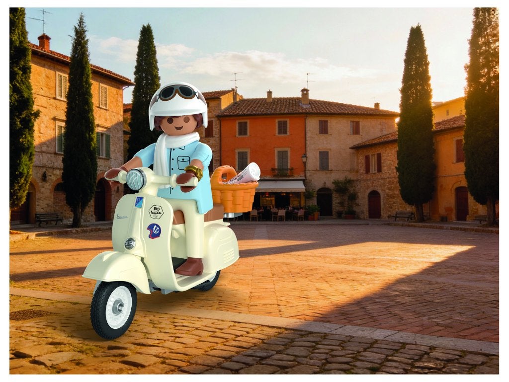 PLAYMOBIL 72283 Vespa Klassieke uitvoering 80 jaar 18 delig, Complete set, Voertuig, Nieuw, Ophalen of Verzenden