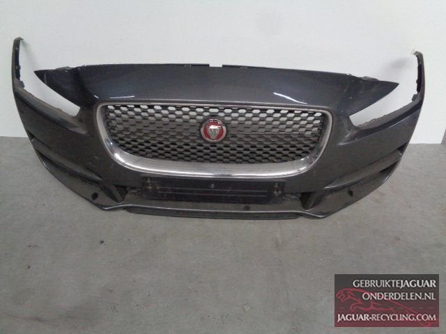 Voorbumper, gril en onderplaat Jaguar XE grijs T2N7604LML +, Gebruikt, -, Voor, Ophalen of Verzenden