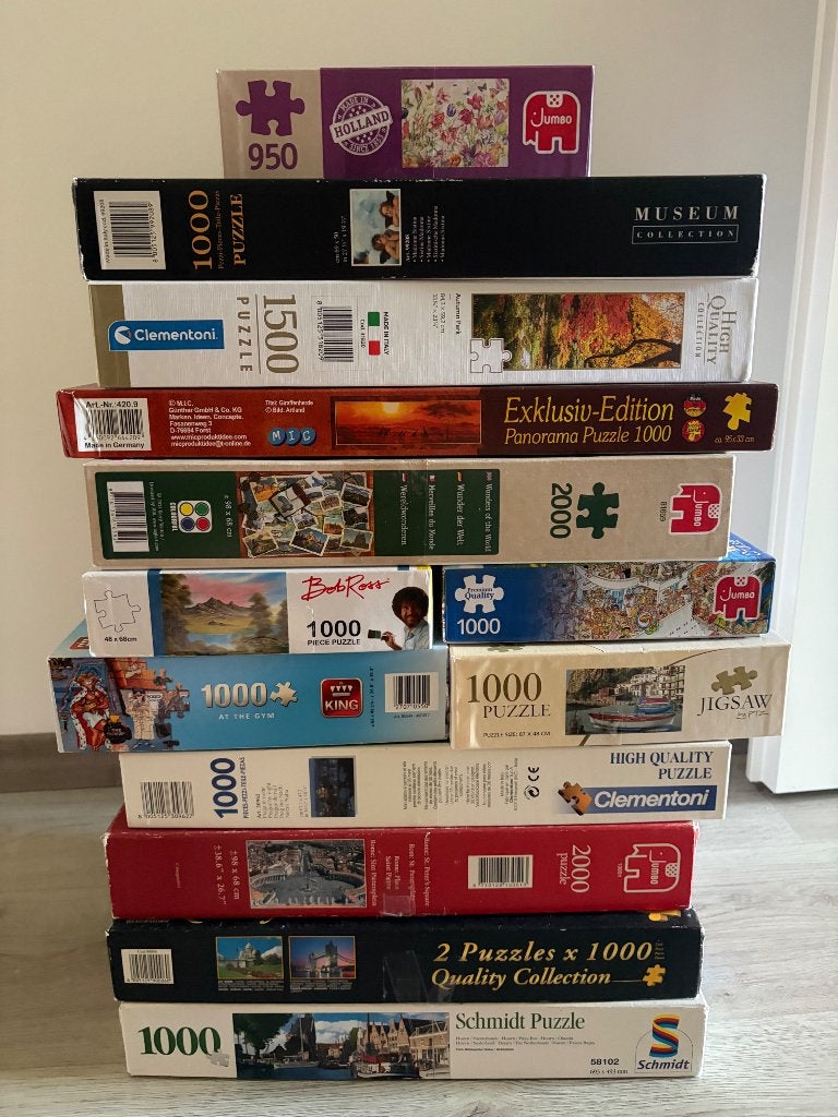 Puzzel puzzle Jumbo Clementoni King, Ophalen, 500 t/m 1500 stukjes, Zo goed als nieuw, Legpuzzel