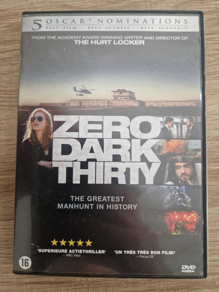 Zero dark thirty, Alle leeftijden, Ophalen of Verzenden, Zo goed als nieuw