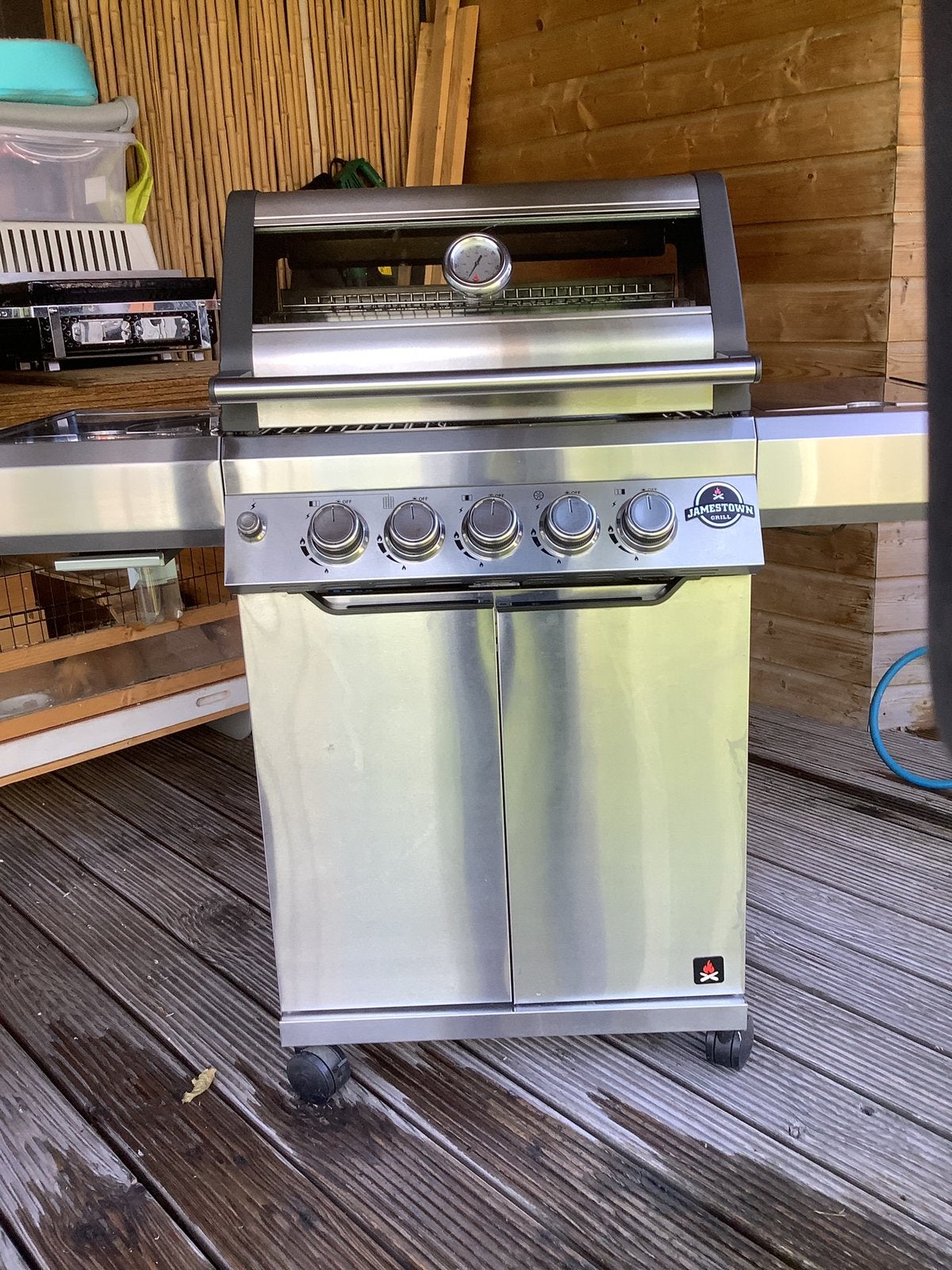 Te koop, Tuin en Terras, Gasbarbecues, Ophalen of Verzenden, Zo goed als nieuw