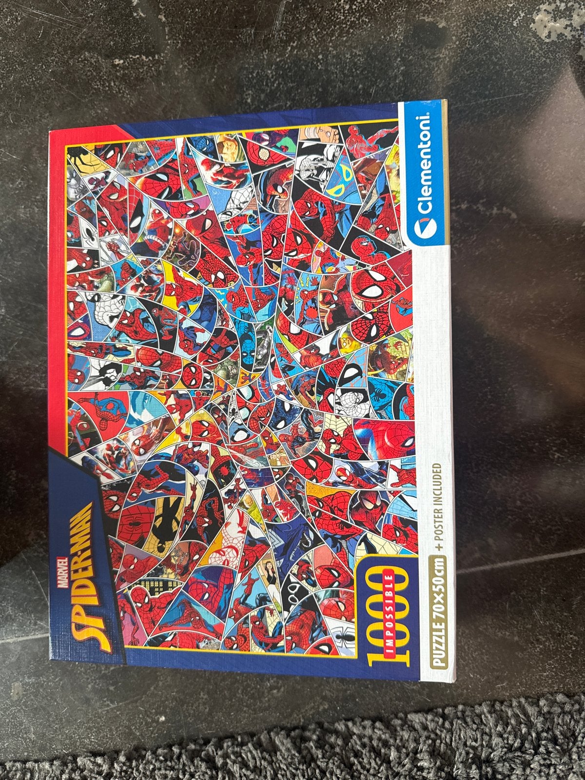 Nieuwe Clementoni Spiderman Impossible Puzzel 1000 stukjes, Ophalen, 500 t/m 1500 stukjes, Nieuw, Legpuzzel