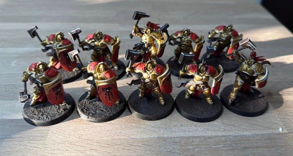 Stormcast Eternals 10x Liberators, Hobby en Vrije tijd, Wargaming, Ophalen of Verzenden, Zo goed als nieuw