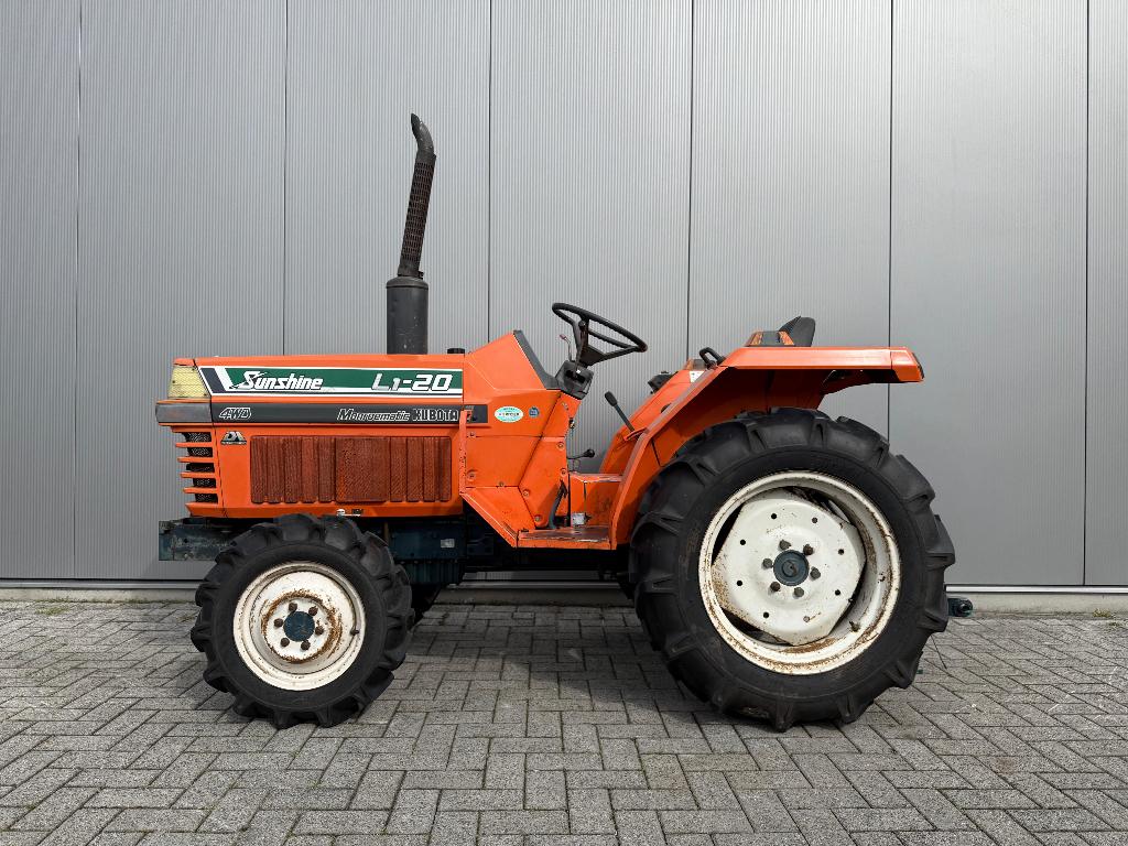 Kubota L1-20 minitrekker met stuurschakeling - 24pk - 4wd, Zakelijke goederen, Agrarisch | Tractoren, tot 2500, Overige merken