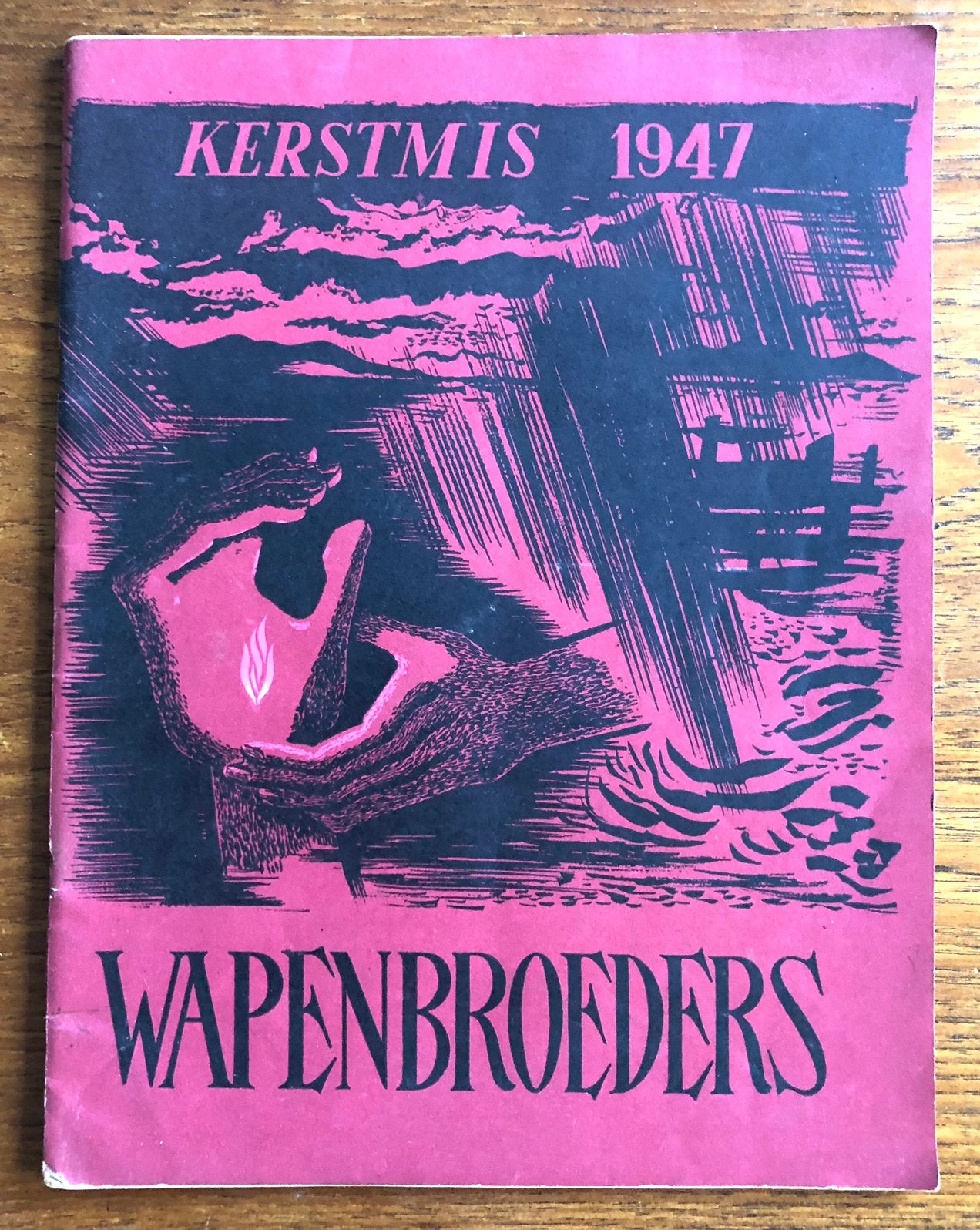 Wapenbroeders Kerstnummer 1947 Militairen Indië KNIL, Verzenden, Landmacht, Nederland, Boek of Tijdschrift