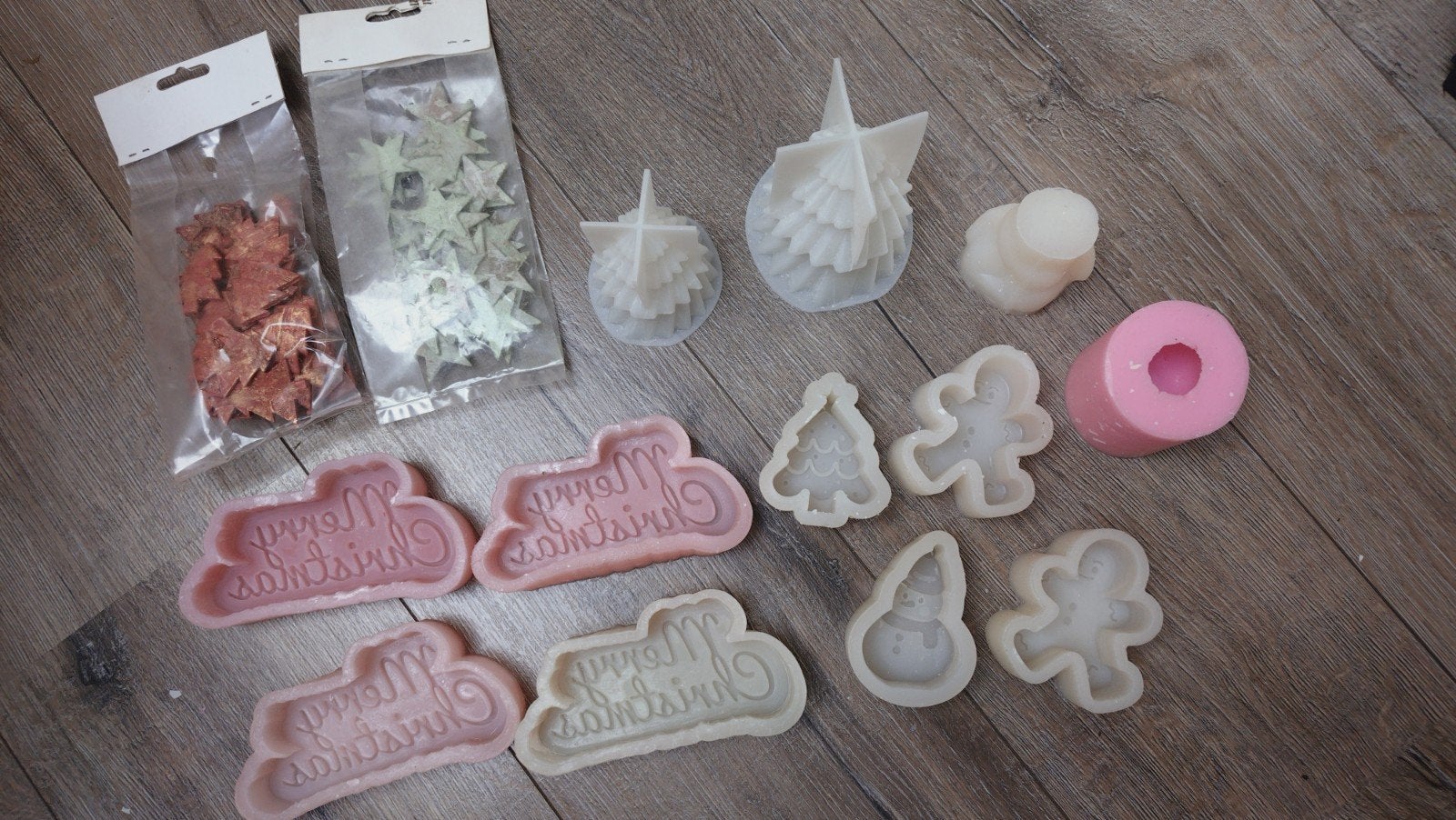 Mallen voor kerst kaarsen, Hobby en Vrije tijd, Ophalen