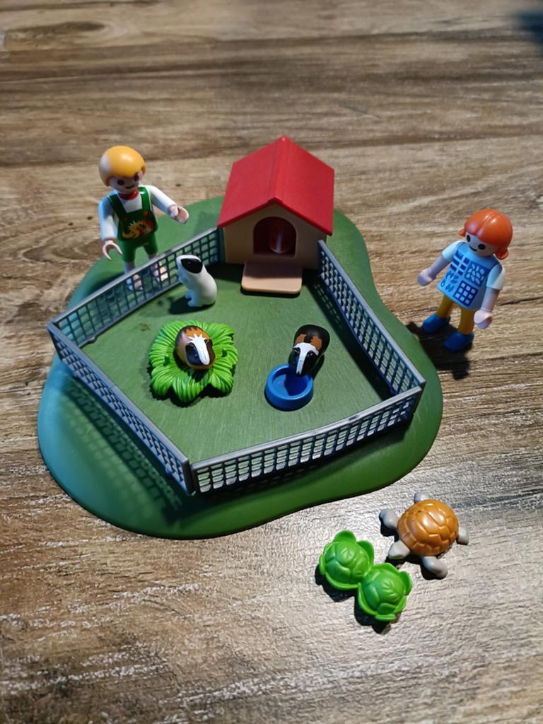 Playmobil cavia verblijf, Ophalen of Verzenden, Zo goed als nieuw, Complete set