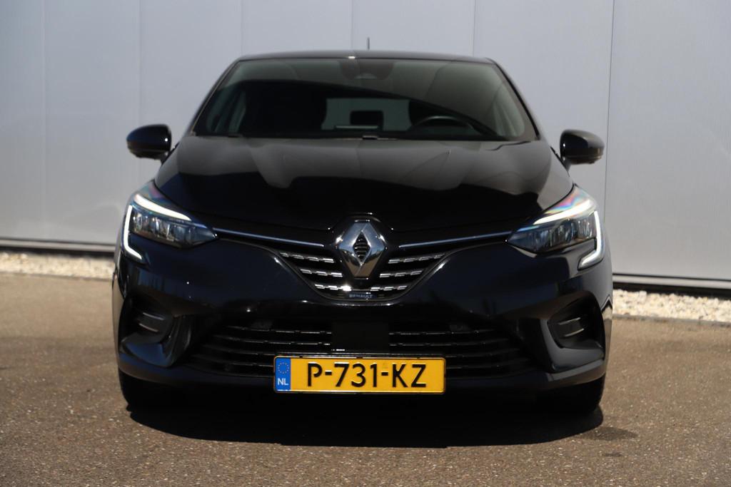 Renault Clio 1.0 TCe Intens Groot Navigatie 16 inch LMV Half, Voorwielaandrijving, Gebruikt, Euro 6, Met garantie (alle)
