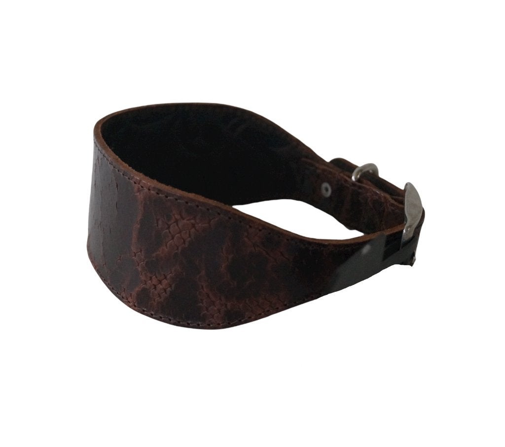 ALOKÉ Greyhound Halsband Flower Nekomtrek 37,5-43 cm KOOPJE!, Ophalen of Verzenden, Handgemaakt, Nieuw