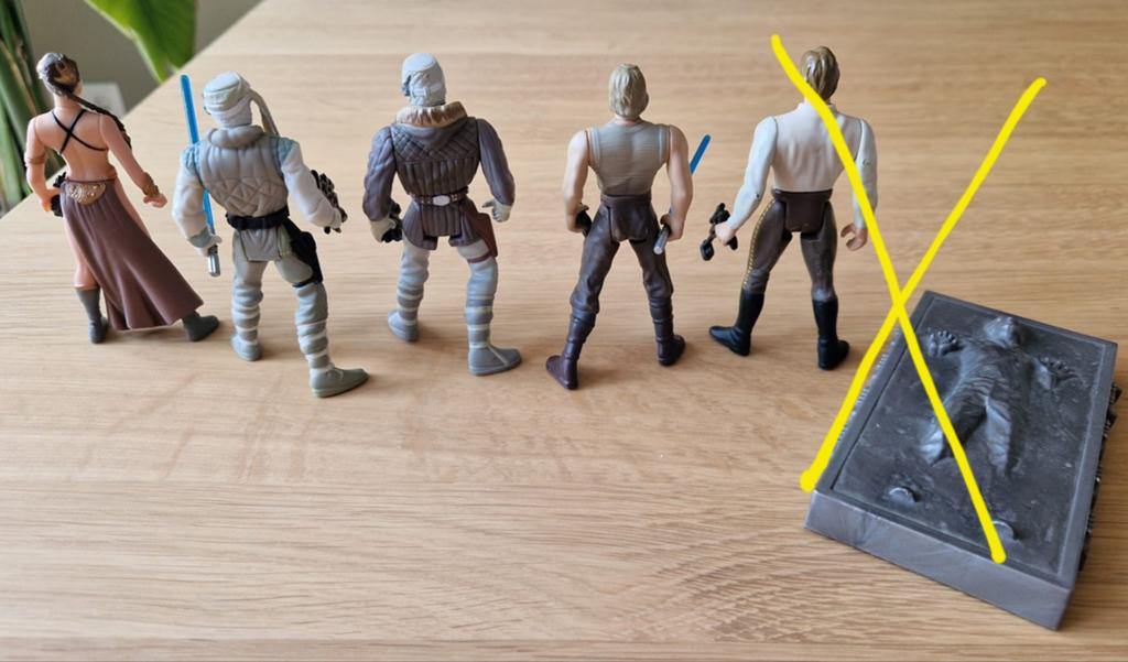 Star Wars actiefiguren set Kenner, Verzamelen, Star Wars, Ophalen of Verzenden, Gebruikt, Actiefiguurtje