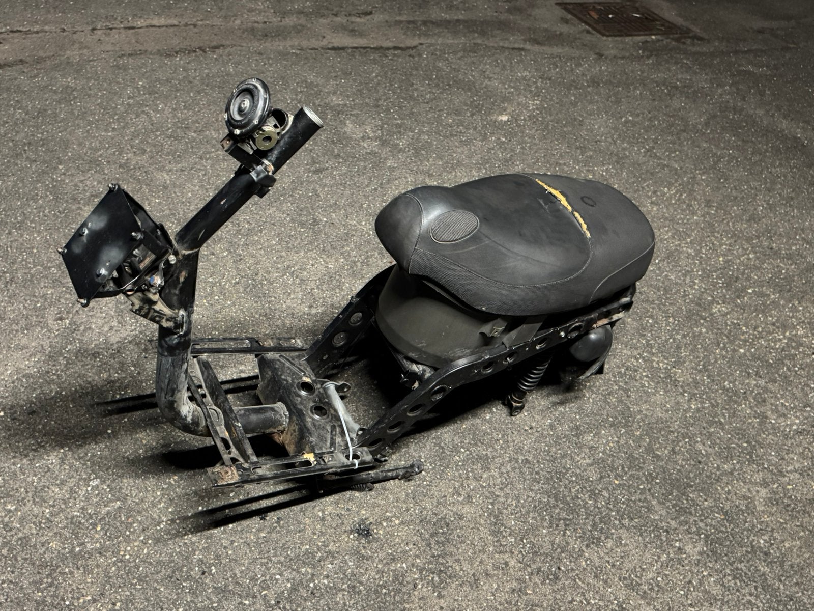 Piaggio Quartz frame met Poolse papieren, Ophalen, Zo goed als nieuw, Frame, Piaggio