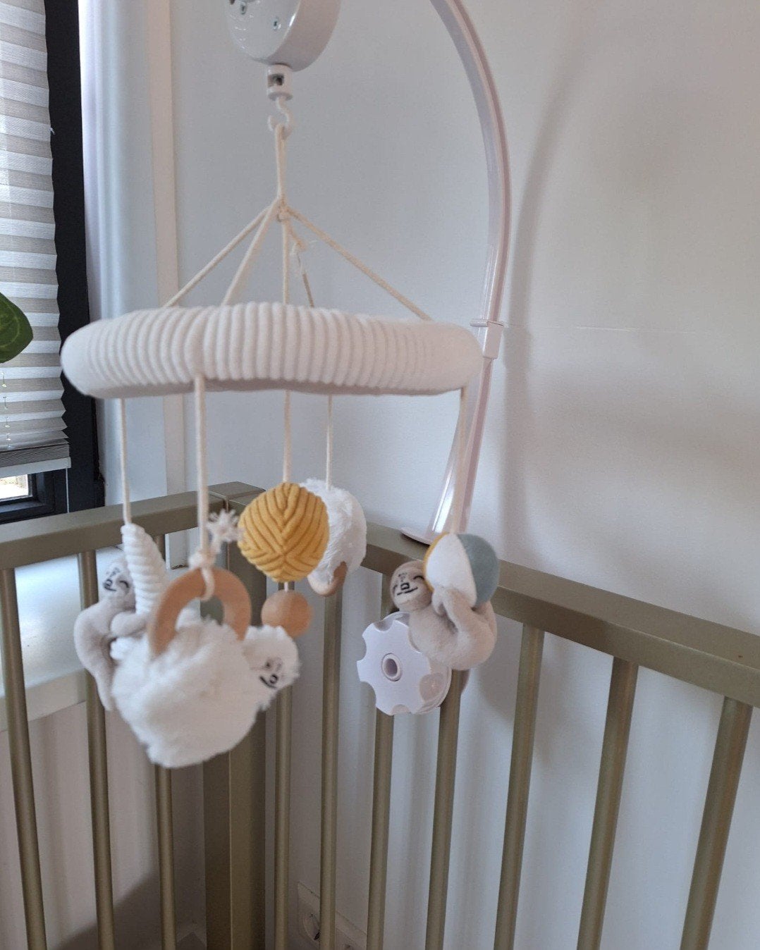 Muziekmobiel met luiaards, Kinderen en Baby's, Ophalen of Verzenden