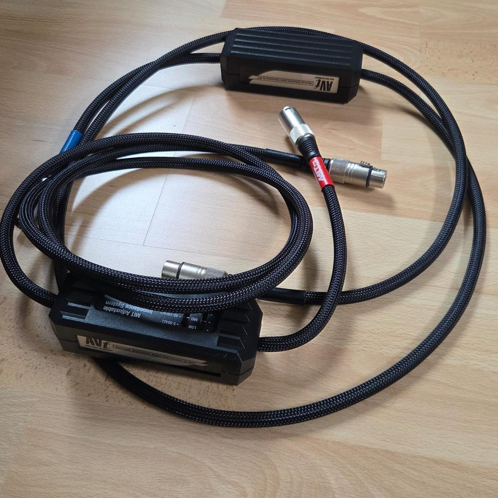 MIT MA AVT Proline XLR Interconnects - 2 mtr, Ophalen of Verzenden, Gebruikt, 2 tot 5 meter, Interlink-kabel