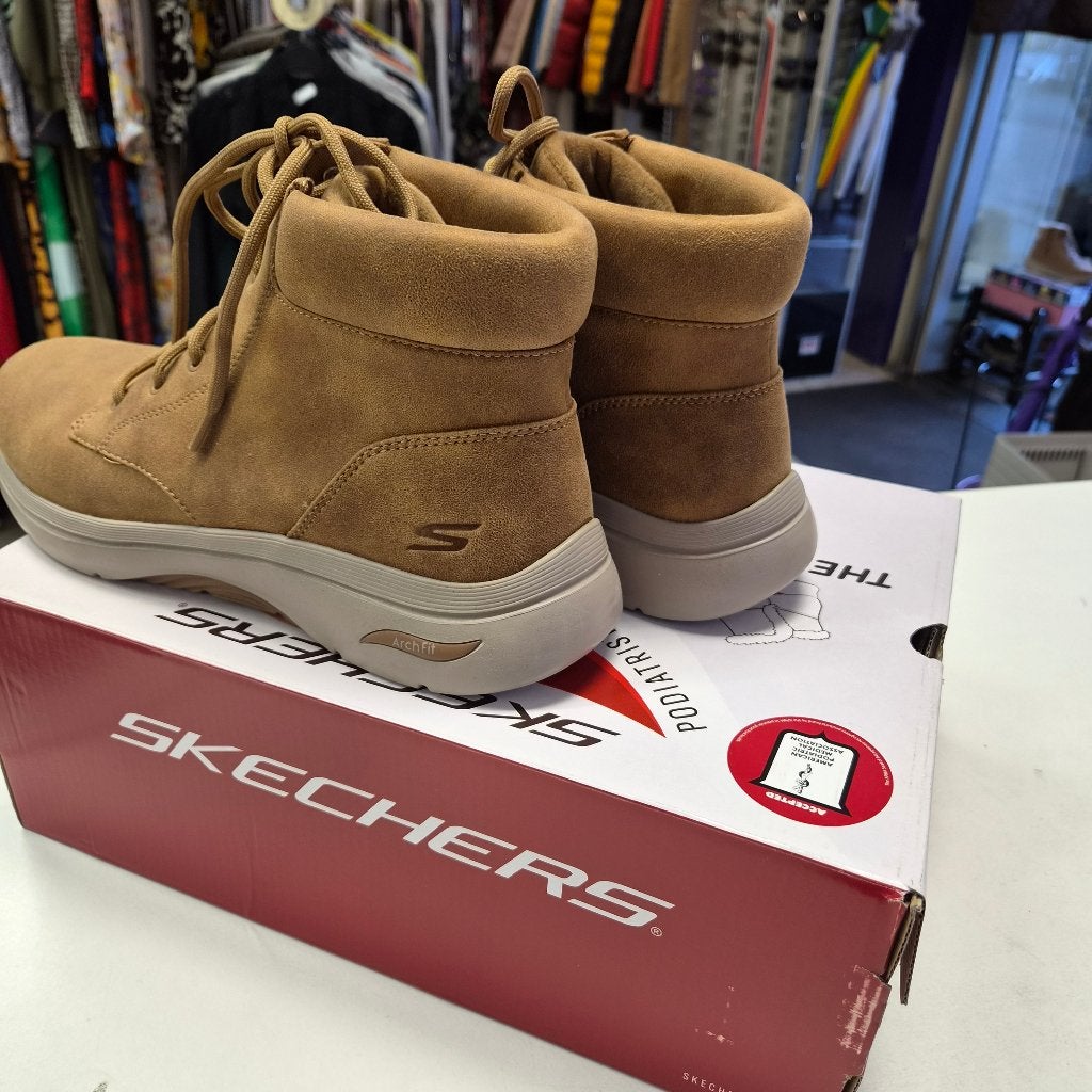 Skechers GO WALK Arch Fit 2.0 Boots – Nieuw – Maat 40 52319, Skechers, Bruin, Lage of Enkellaarzen, Nieuw