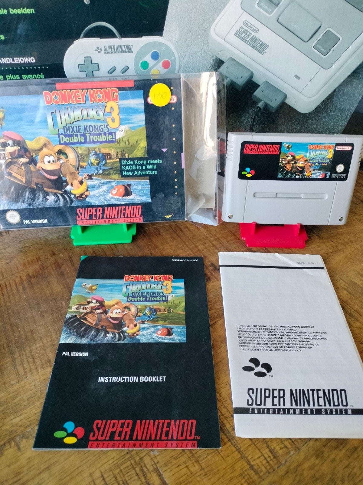 Donkey Kong Country 3: Dixie Kong's Double Trouble SNES, Gebruikt, 1 speler, Ophalen of Verzenden, Vanaf 3 jaar