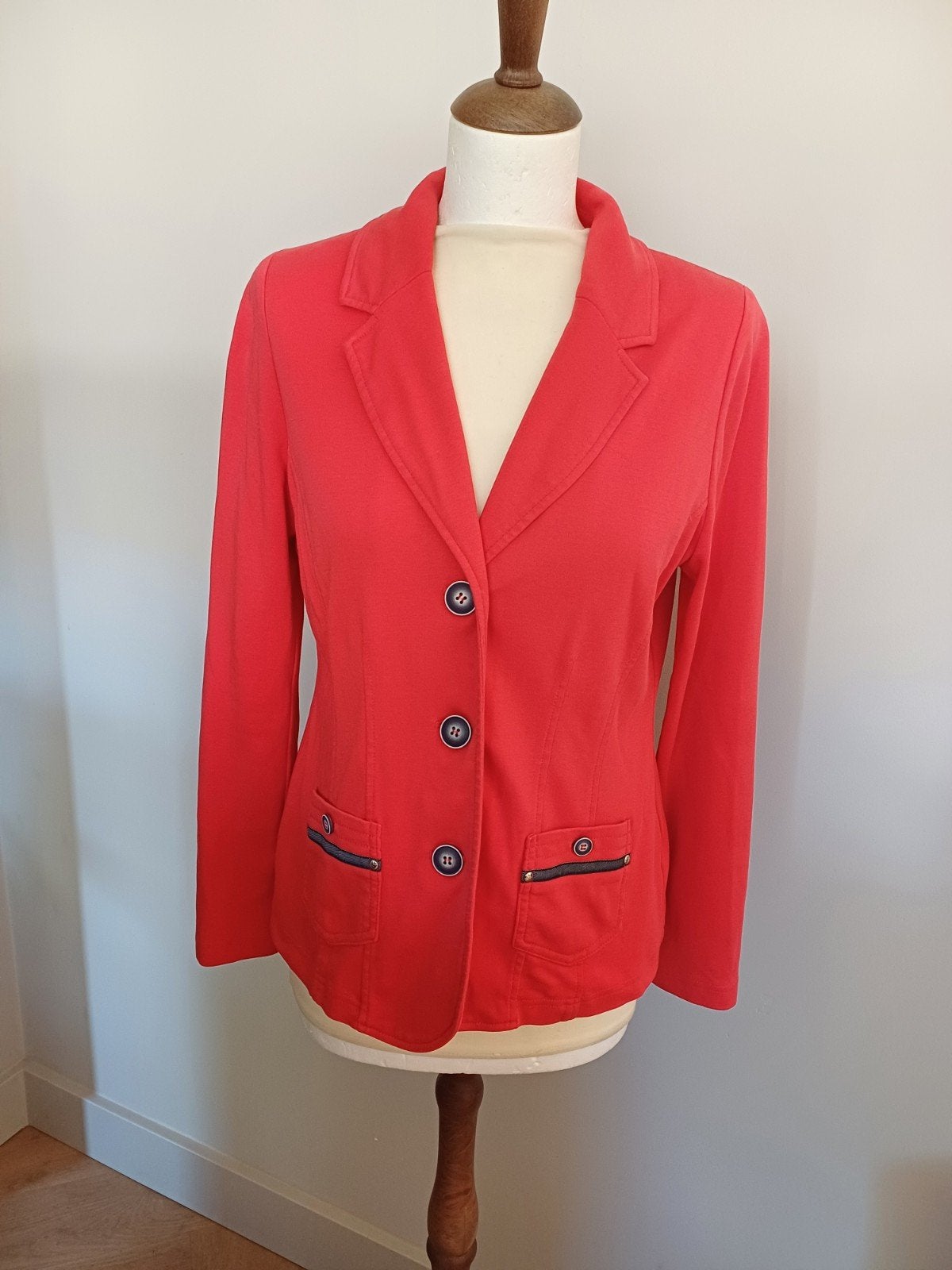 Rabe Elements Rood Jasje Maat 38., Kleding | Dames, Maat 38/40 (M), Rabe Elements, Ophalen of Verzenden, Zo goed als nieuw