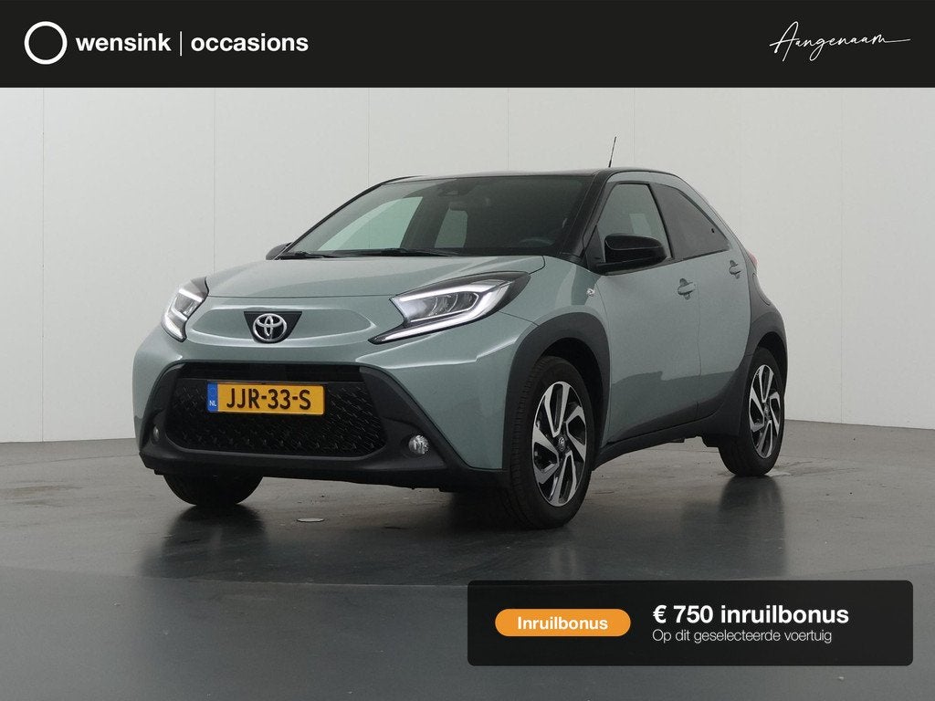 Toyota Aygo X 1.0 VVT-i MT Pulse | LED | Navigatie | Parkeer, Auto's, Toyota, Stof, Gebruikt, Euro 6, Start-stop-systeem