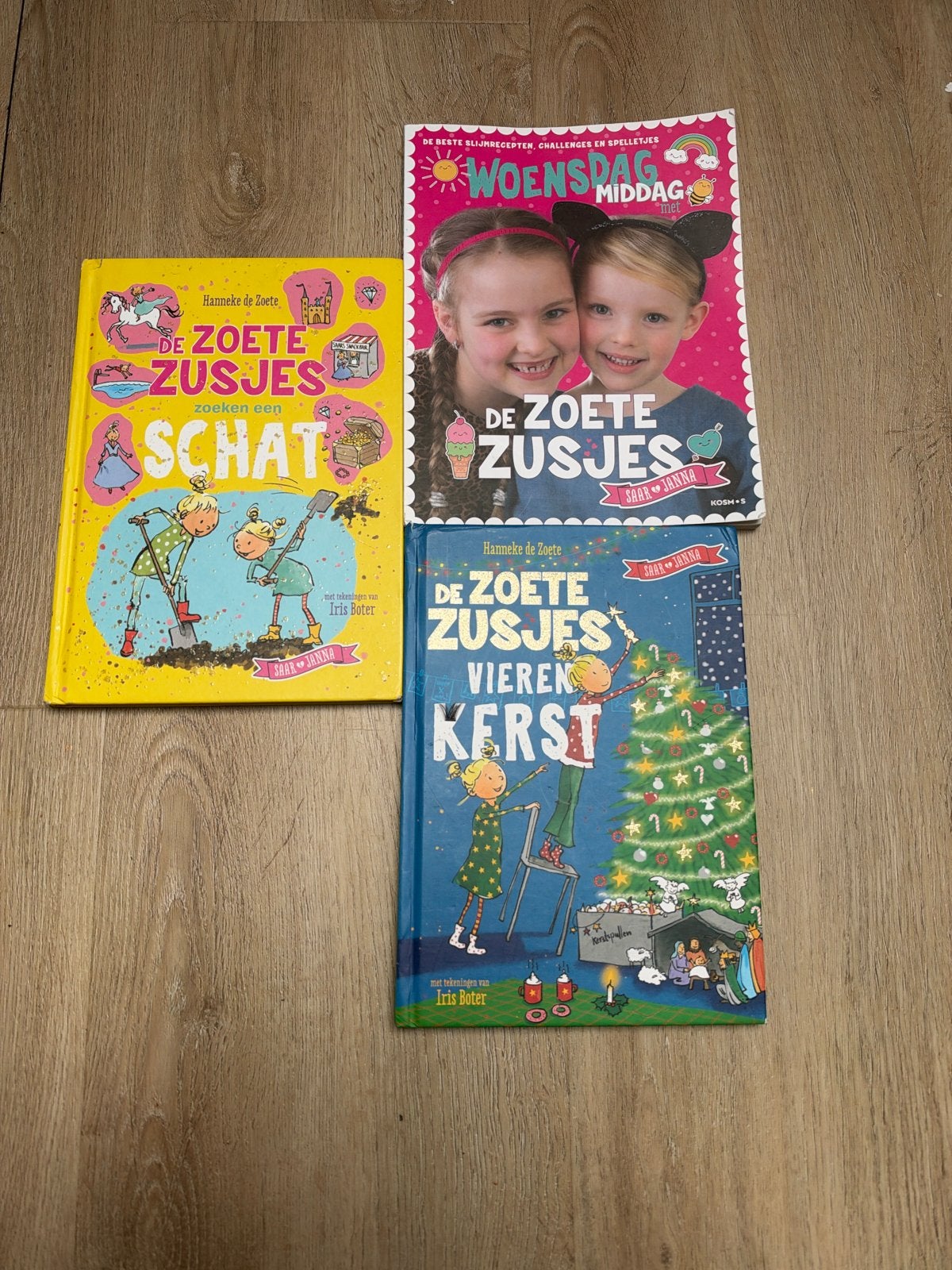 De Zoete Zusjes boeken en Woensdagmiddag tijdschrift, Ophalen of Verzenden, Zo goed als nieuw, Fictie algemeen