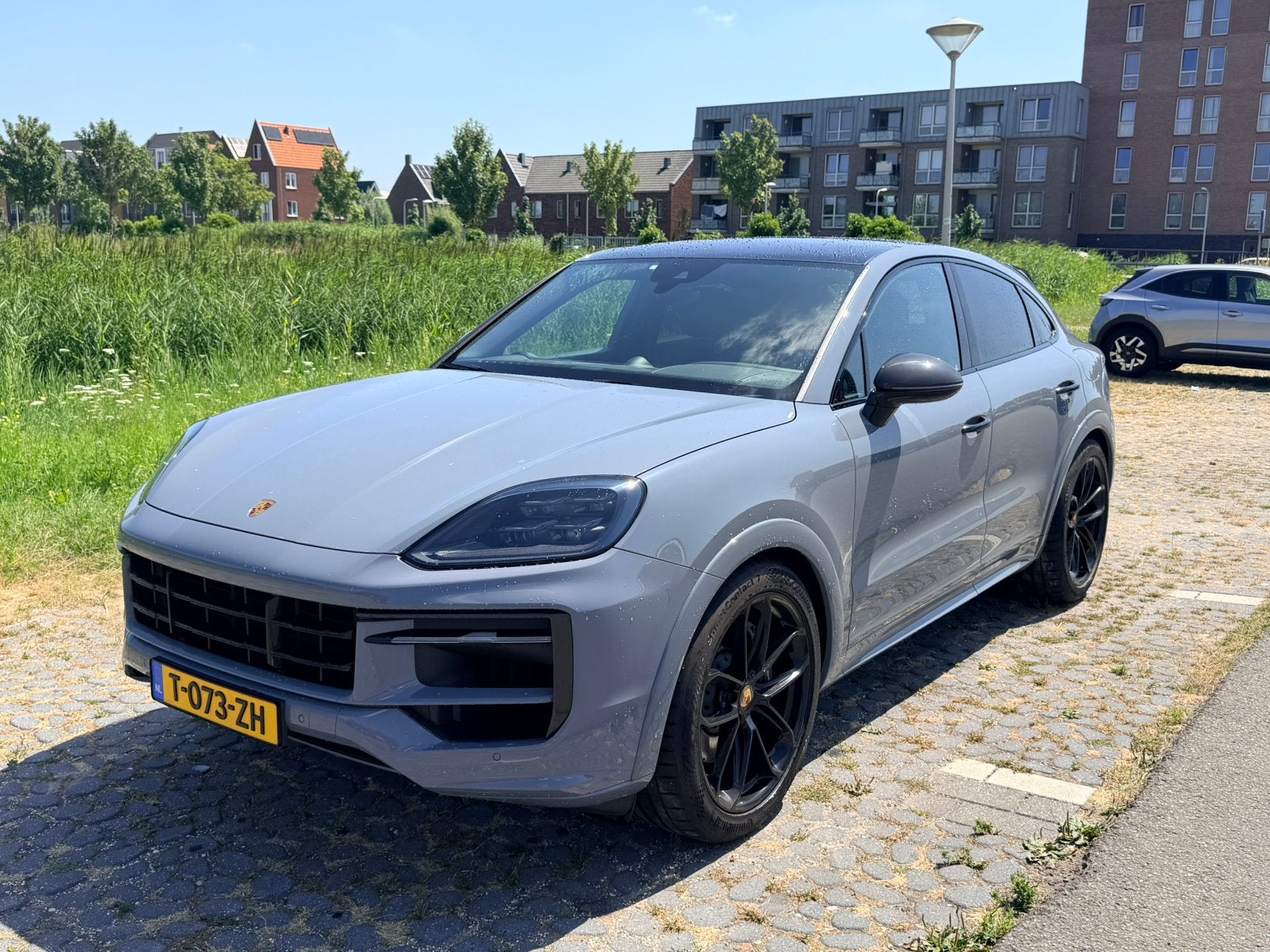 Porsche Cayenne 3.0 V6 470pk E-hybrid 2023 Arctic Grey, Auto's, 2995 cc, Vierwielaandrijving, SUV of Terreinwagen, Zilver of Grijs