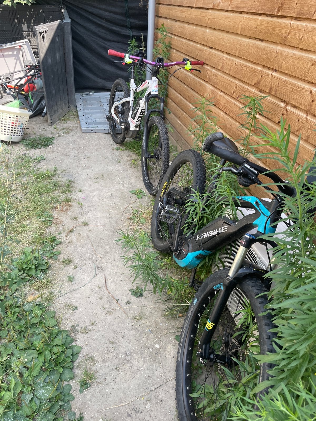 bosch Haibike elektrische mountainbikes (2 stuks)(speedbox), Gebruikt, 47 tot 51 cm, 50 km per accu of meer, Ophalen