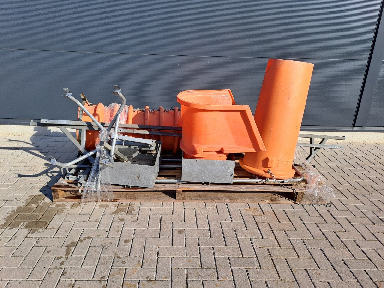 stortkokers stortkokerset stortslurf, Ophalen, Gebruikt