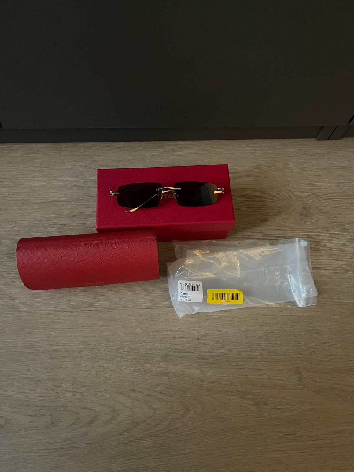Cartier Zonnebril CT0505S, Verzenden, Nieuw