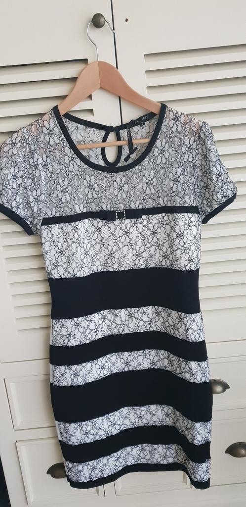 Prachtig Léo Guy jurkje met kant - Nieuwstaat, Maat 38, Kleding | Dames, Maat 38/40 (M), Zwart, Nieuw, Léo Guy