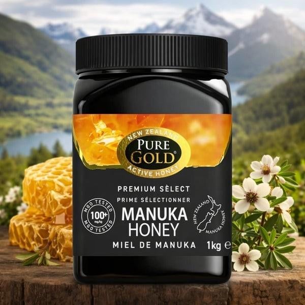 Manuka honing MGO 100+ 1kg /gratis verzending via ZackS web/, Ophalen of Verzenden