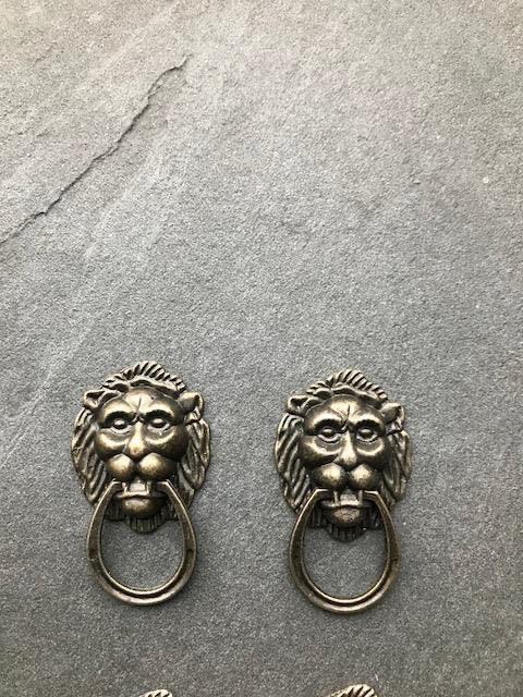 Ladeknop leeuw voor een brocante of oosterse kast deurknop, Verburgt Vintage, Nieuw, Ophalen of Verzenden, https://verburgtvintage.nl/#contact