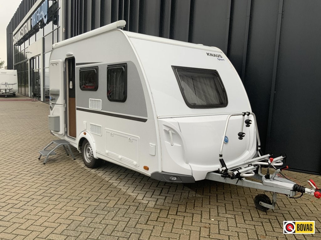Knaus Sport 400 QD, Caravans en Kamperen, Bedrijf, Treinzit, 4 tot 5 meter, Knaus