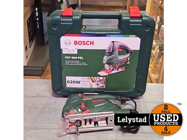 Bosch PST 900 PEL 620W Decoupeerzaag Incl: Koffer, Bosch, Gebruikt, Support@bosch.com, Robert Bosch GmbH
Robert-Bosch-Platz 1
70839 Gerlingen-SchillerhÃ¶he
Germany