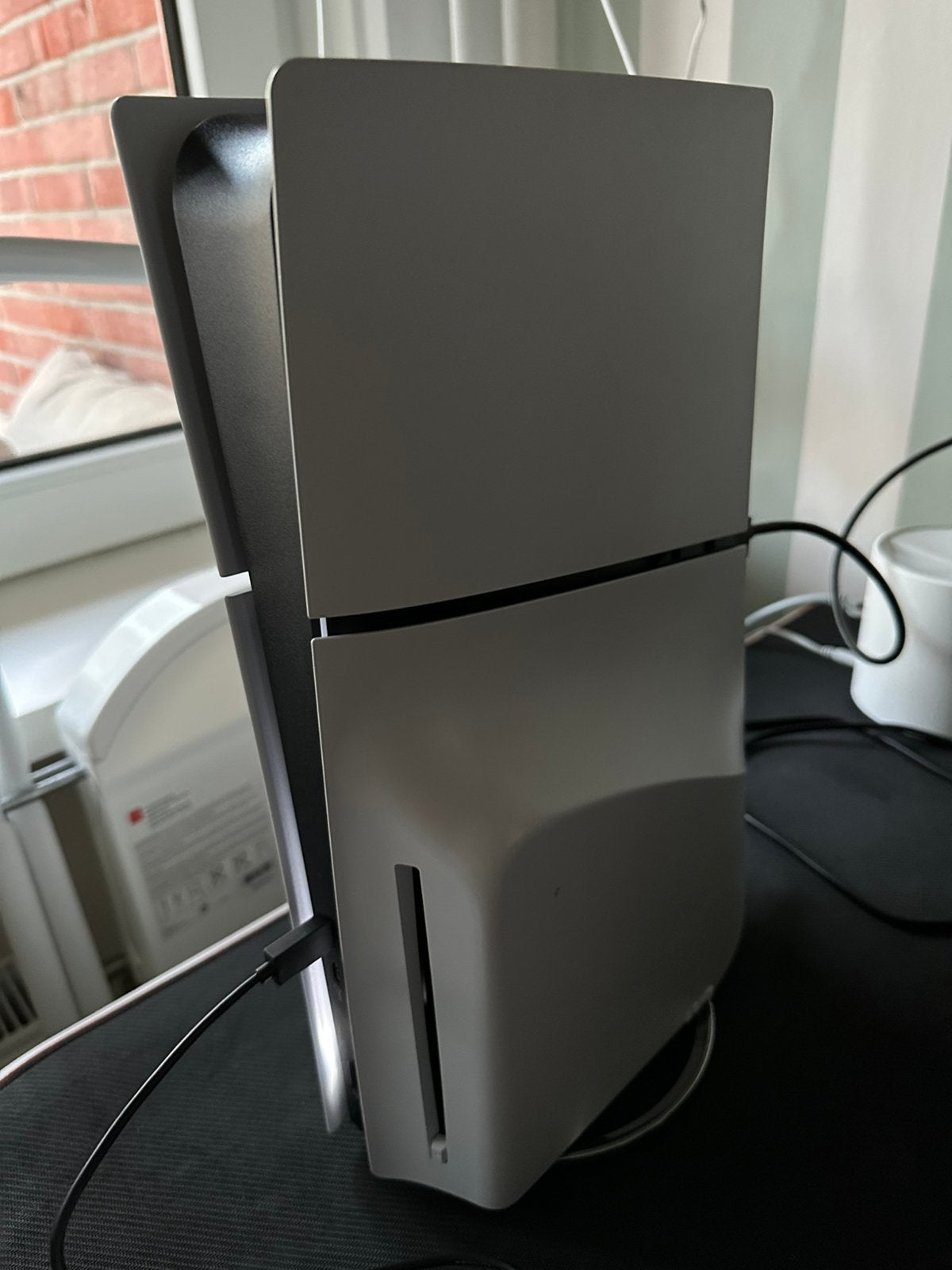 PlayStation 5 Slim Disc Editie met 4 games, Spelcomputers en Games, Spelcomputers | Sony PlayStation 5, Ophalen, Zo goed als nieuw