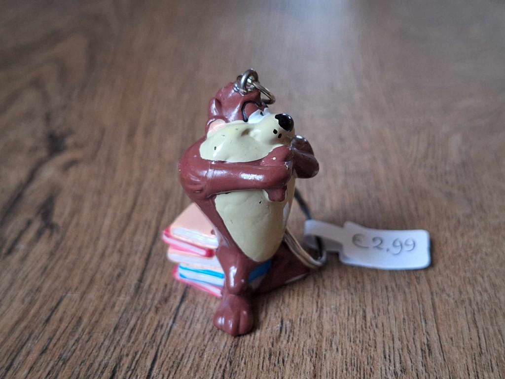 Sleutelhanger : Looney Tunes : Tasmanian Devil !! 1, Info@keycharms.nl, Overige typen, Nieuw, Medemblik